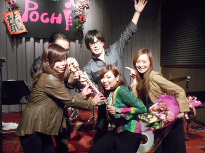 深澤友梨恵＆酒井麻生代クインテットLive！　in Pochi