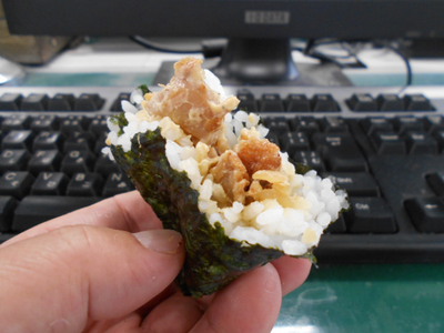 具たっぷり！　鶏唐揚マヨネーズ