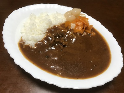 暑い日には…　ジャワカレー　大人の激辛　(￣▽￣;)!!