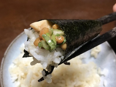 ネコは苦手やけど… 旨いニャ～！ (=^・^=)