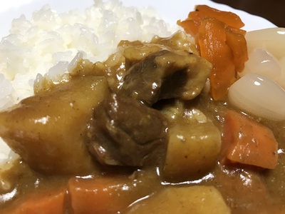 ほんまに100万馬力、出んのけ？ (￣▽￣;)　鉄腕アトムカレー