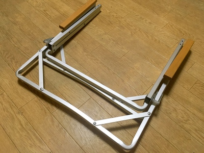 コールマンのコンパクトフォールディングチェアを張り替えてみた！