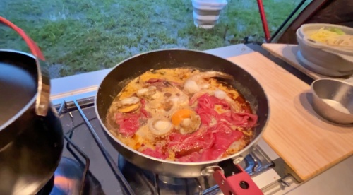 大雨 &雷のふもとっぱらキャンプ