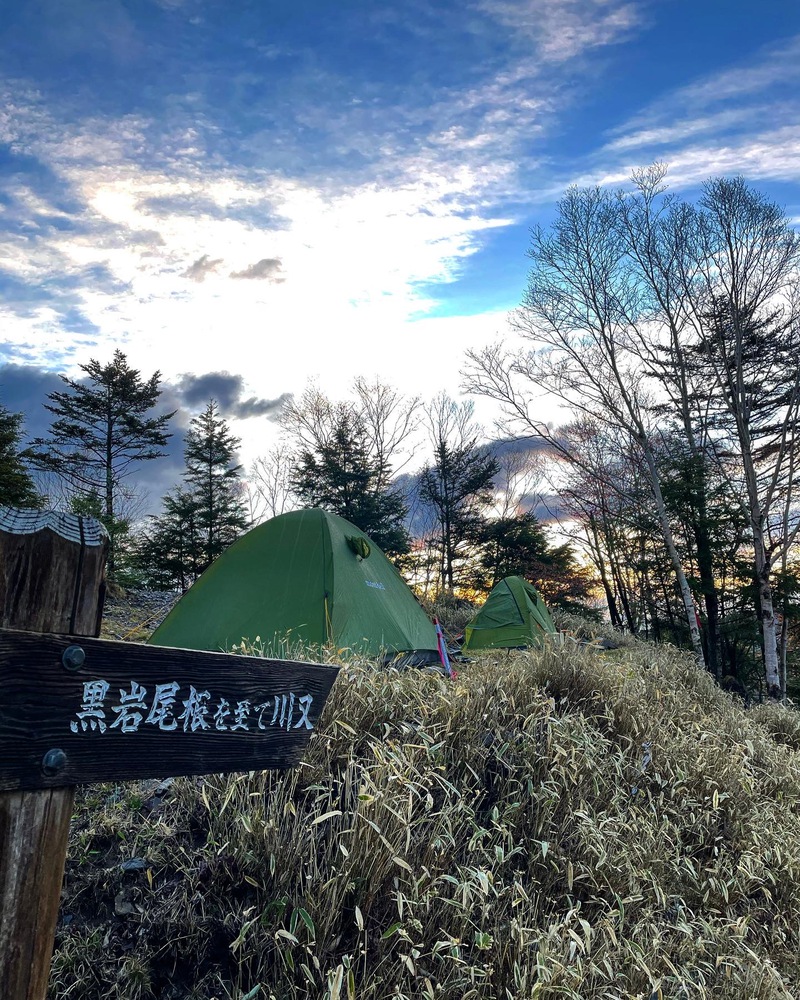 ◆テント泊登山のススメ◆