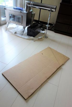 薪ストーブの横出し方法を考える