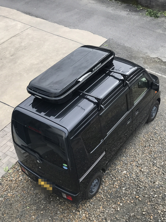 Terzo ルーフボックス ローライダーフレックスコンパクト（マツダ CX-5 