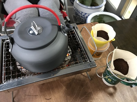 ベランダでキャンプ飯⑪