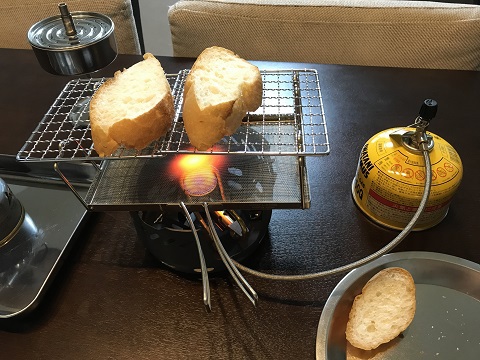 ベランダでキャンプ飯⑦