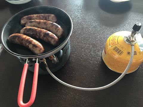 ベランダでキャンプ飯⑨