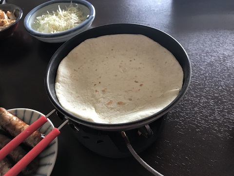 ベランダでキャンプ飯⑨