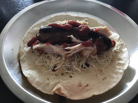 ベランダでキャンプ飯⑨