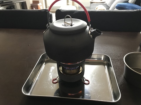 ベランダでキャンプ飯⑪