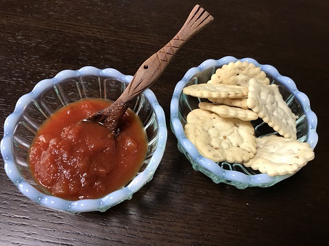 ベランダでキャンプ飯④