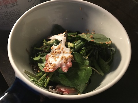 ベランダでキャンプ飯④