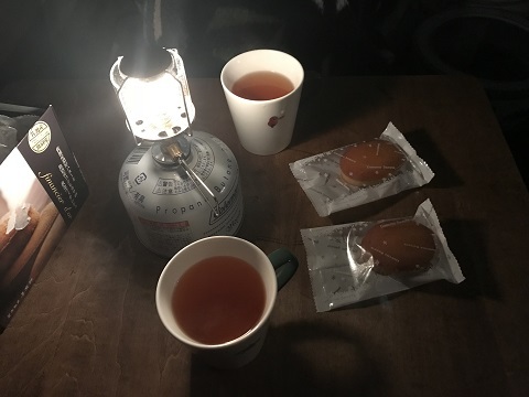 ベランダでキャンプ飯④