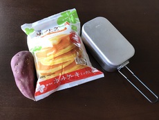 ベランダでキャンプ飯⑮ 2018/08/11 19:13:29