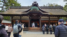 住吉大社と難波八阪神社参拝