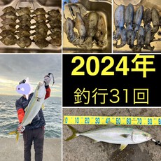 2024年　総まとめ　仕事に疲れて、釣り激減