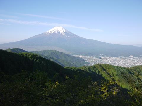 富士山眺めに