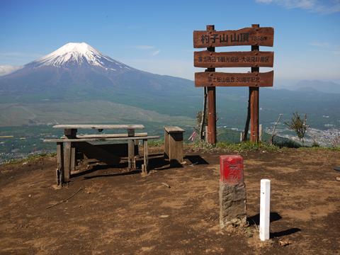 富士山眺めに