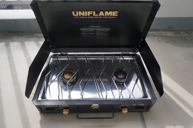 ユニフレーム(UNIFLAME) US-1900ツインバーナー ブラック-