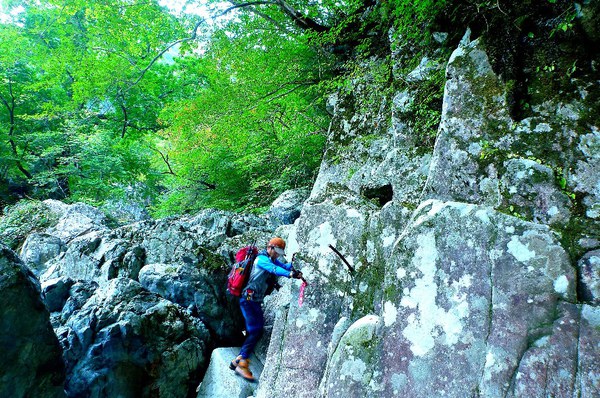 大峰双門コースから迷岳稜線を経て弥山へ　静かな山歩きでした