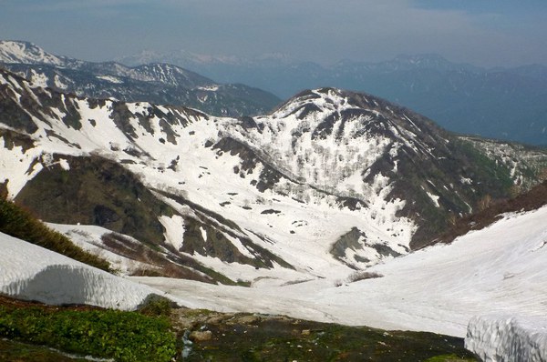 白馬三山縦走　そして白馬槍ヶ岳からの大滑降　温泉もあり　