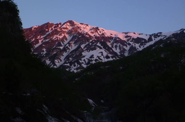 白馬三山縦走　そして白馬槍ヶ岳からの大滑降　温泉もあり　