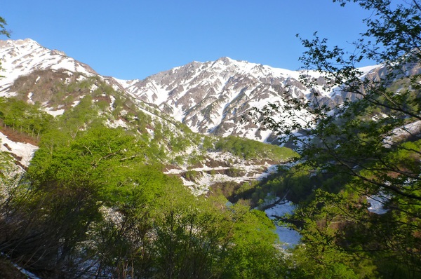白馬三山縦走　そして白馬槍ヶ岳からの大滑降　温泉もあり　