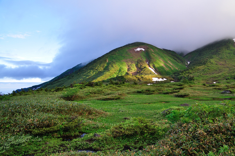 花溢れる白山から別山、そして三ノ峰へテン泊縦走