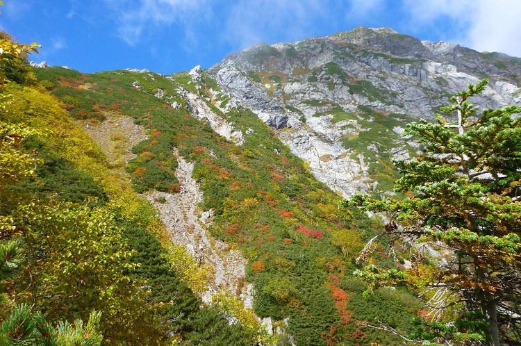 初の南アルプスは北岳から間ノ岳から