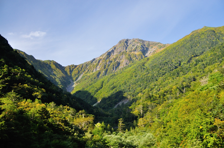 初の南アルプスは北岳から間ノ岳から