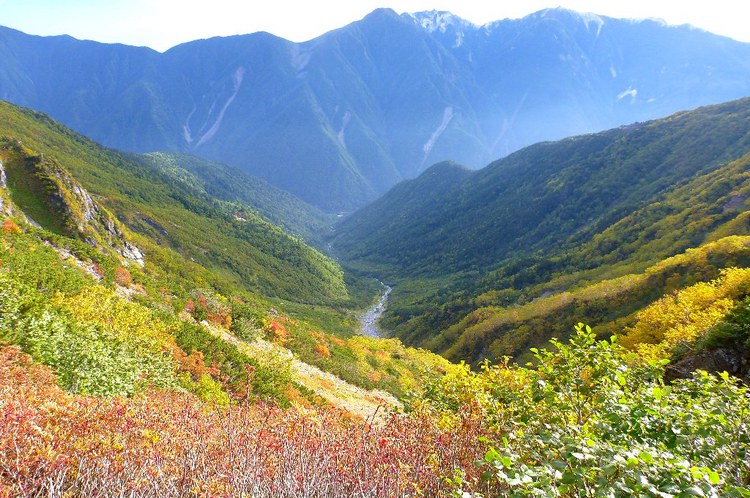初の南アルプスは北岳から間ノ岳から
