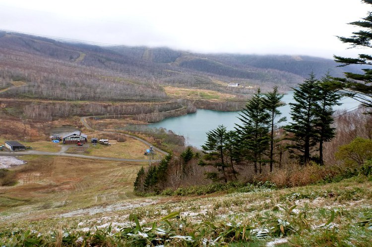 苗場山　山頂湿原は霧氷の装い