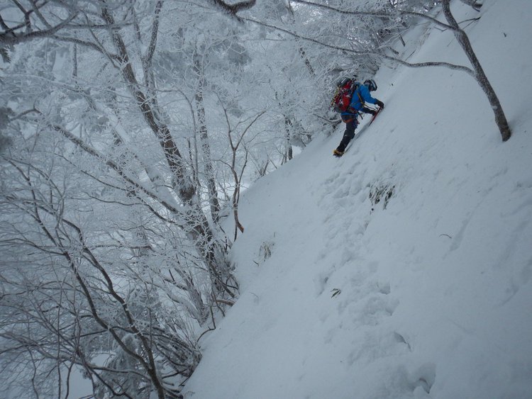 厳冬期・大普賢岳にチャレンジ