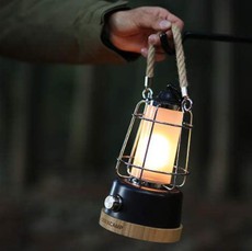 暖色 LED ランタン18650電池