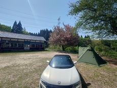 第38回ソロキャンプ☆（富山県内山分校キャンプ場・初回）の巻。