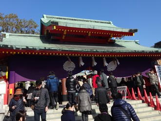 年末年始休暇3日目 成田山新勝寺 大阪別院