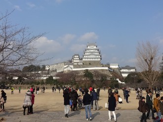 年末年始休暇4日目 姫路城へ行って来たが