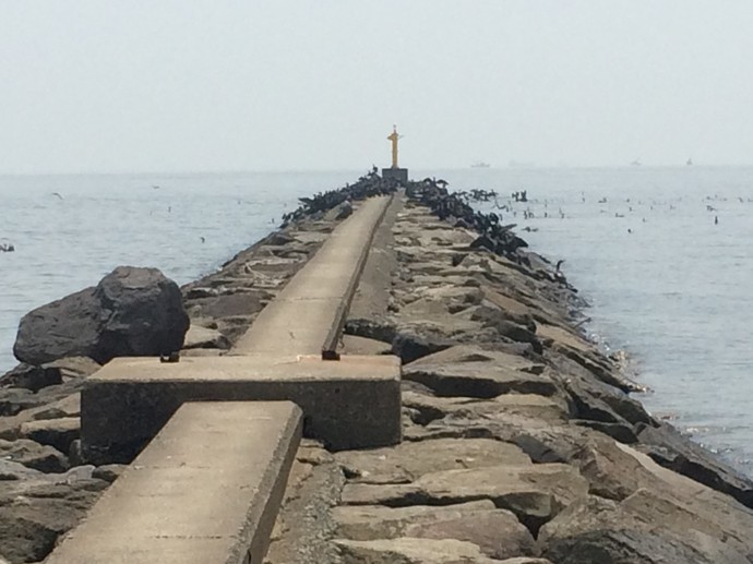 幕張の浜