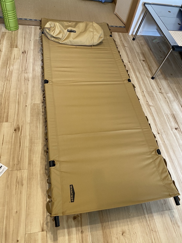 WHATNOT コット 新品／2WAY TACTICAL COT - アウトドア