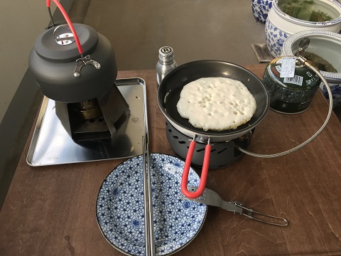 ベランダでキャンプ飯⑮