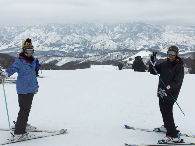 2017春スキー＠野沢温泉スキー場