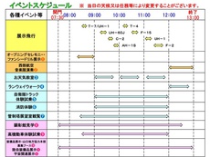 防府航空祭の準備　　(#^.^#)