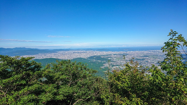 夏の終わりの宝満山