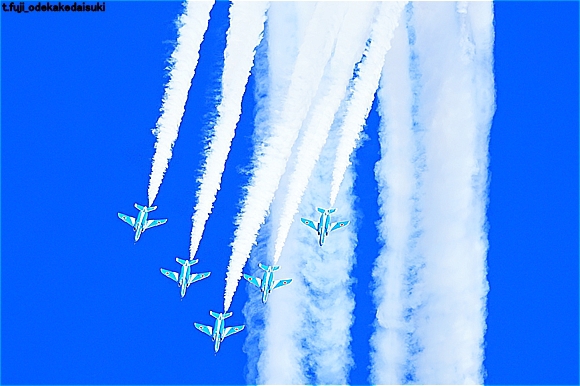 ブルーインパルス＠入間航空祭