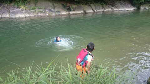 川遊び～ほたるの里公園～