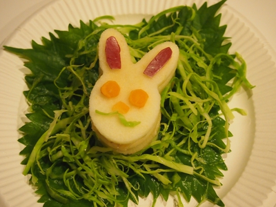 つかちゃん家の日記 きぃ ちゃんの誕生日 ウサギ用ケーキ作り