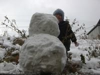 雪を満喫♪ 2009/01/25 12:11:48