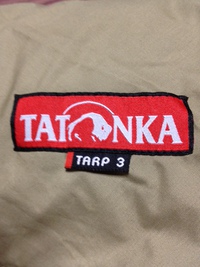 TATONKAタープの試し張り
